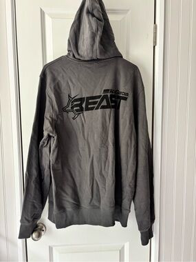 Abu Garcia Beast Logo Gray Hoodie